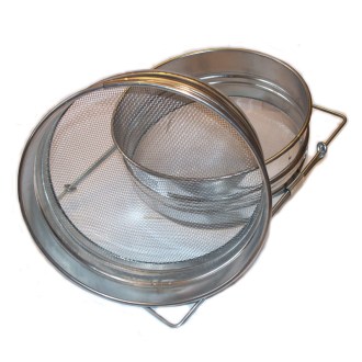 Convex - double tin honey filter ⌀21 cm	